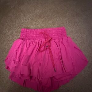 Women's Athletic Shorts - Pink